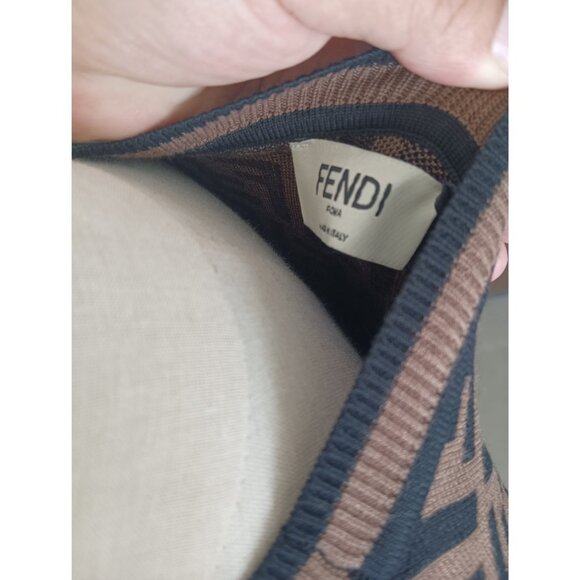 Fendi Printed Midi Length Dress - Picture 9 of 10